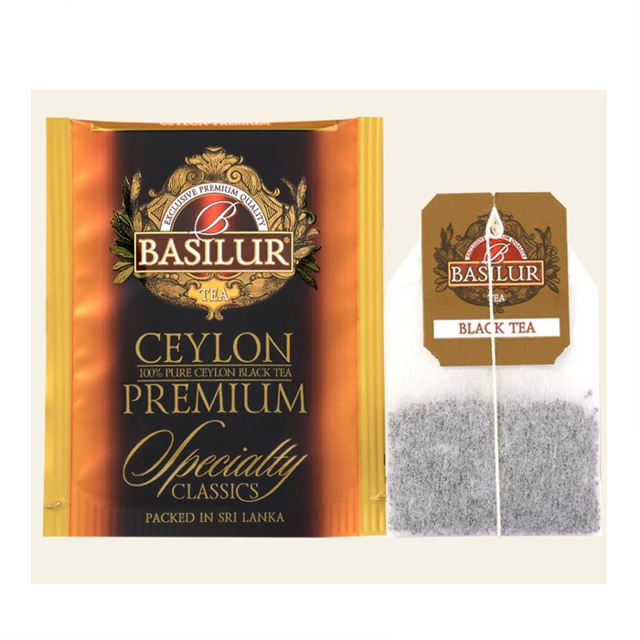 Buy Basilur 100% Pure Natural Ceylon Premium Quality Black Tea 25 ...